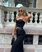 Elegant trousers LESLIE OLAVOGA black image 1