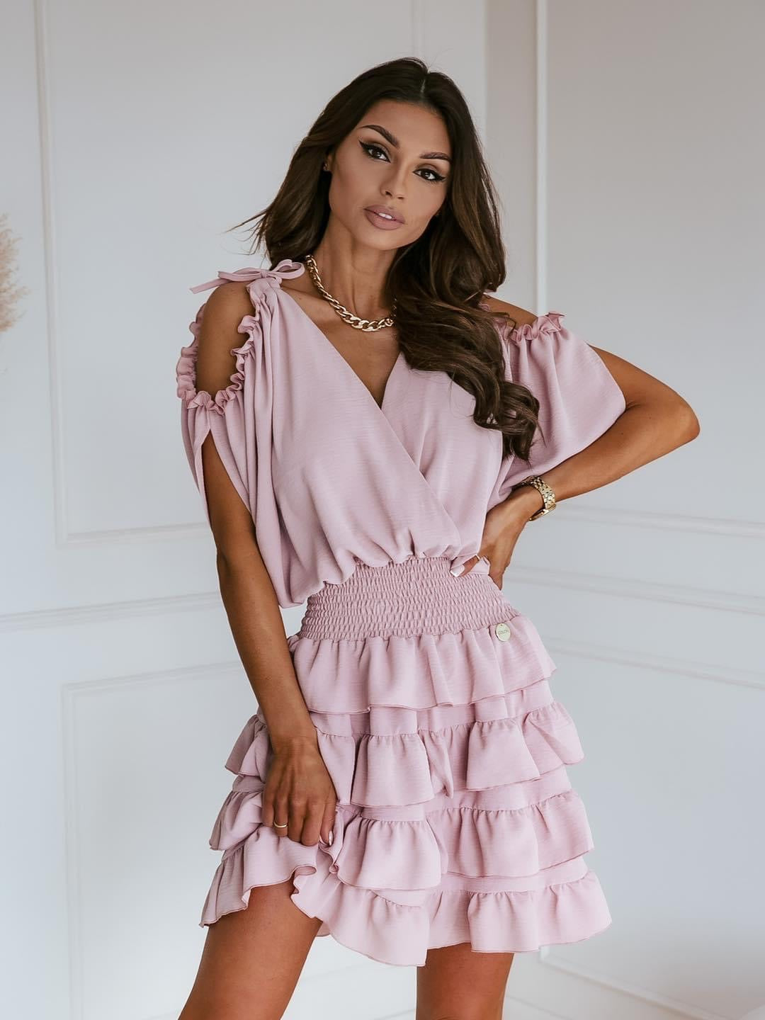 WHY NOT POWDER PINK DRESS image 0