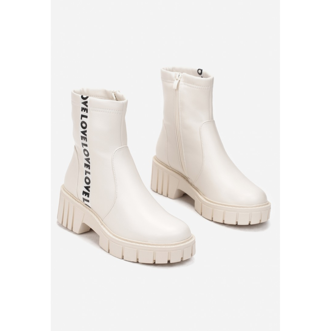 CAPRICE WHITE BOOTS image 1