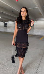 Dream Date Lace Midi Dress image 8