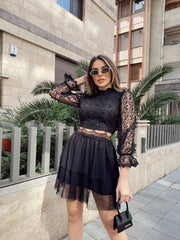 ILIANA BLACK DRESS image 0