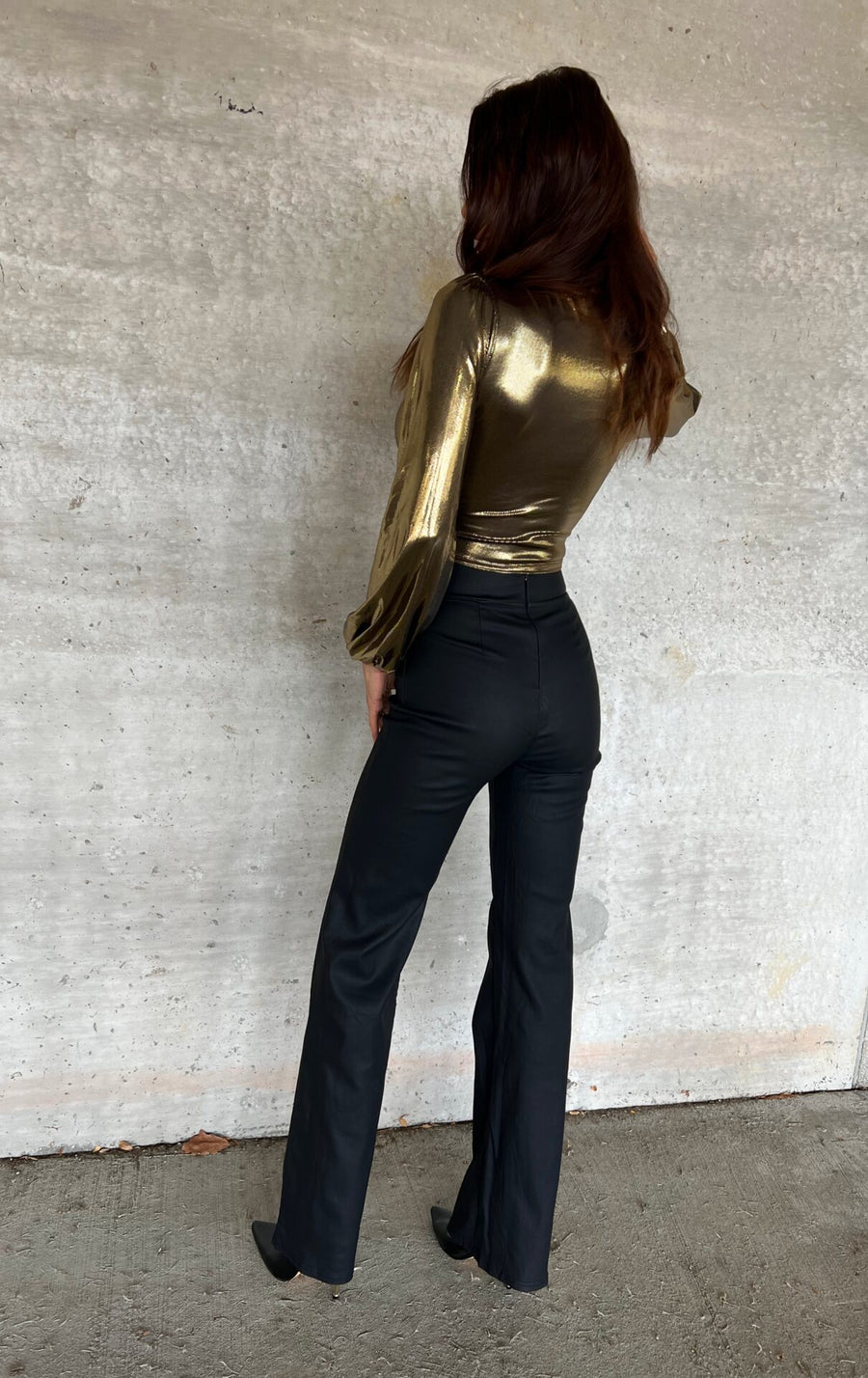 SAUVAGE FAUX LEATHER PANTS image 4