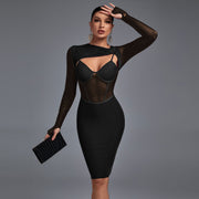 CHASING DREAMS DRESS BLACK - M image