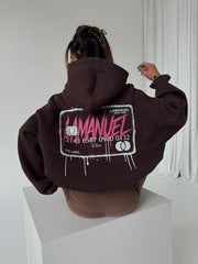 PAYCHECK sweatshirt Chocolate image 6