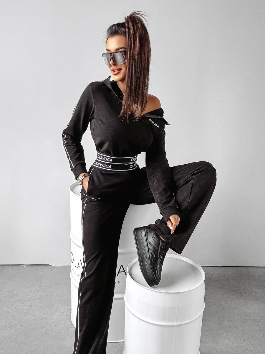 Euphoria Ola Voga black cotton set image 5