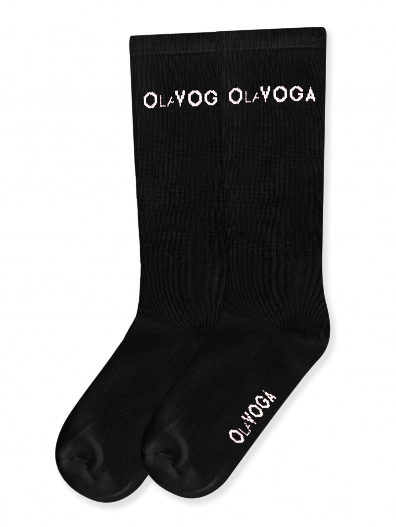 Women's cotton socks Classic Ola Voga black image 0