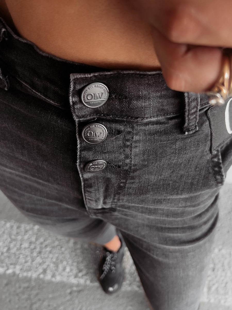 High waisted jeans from Graf Ola Voga black image 1