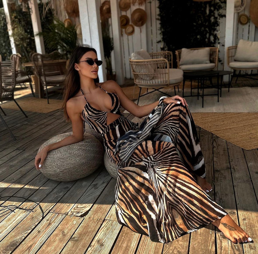 ZAHARA CHIFFON OVERALL image 0