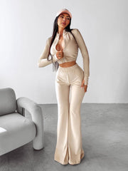 PRIMROSE OLAVOGA beige casual set - S image
