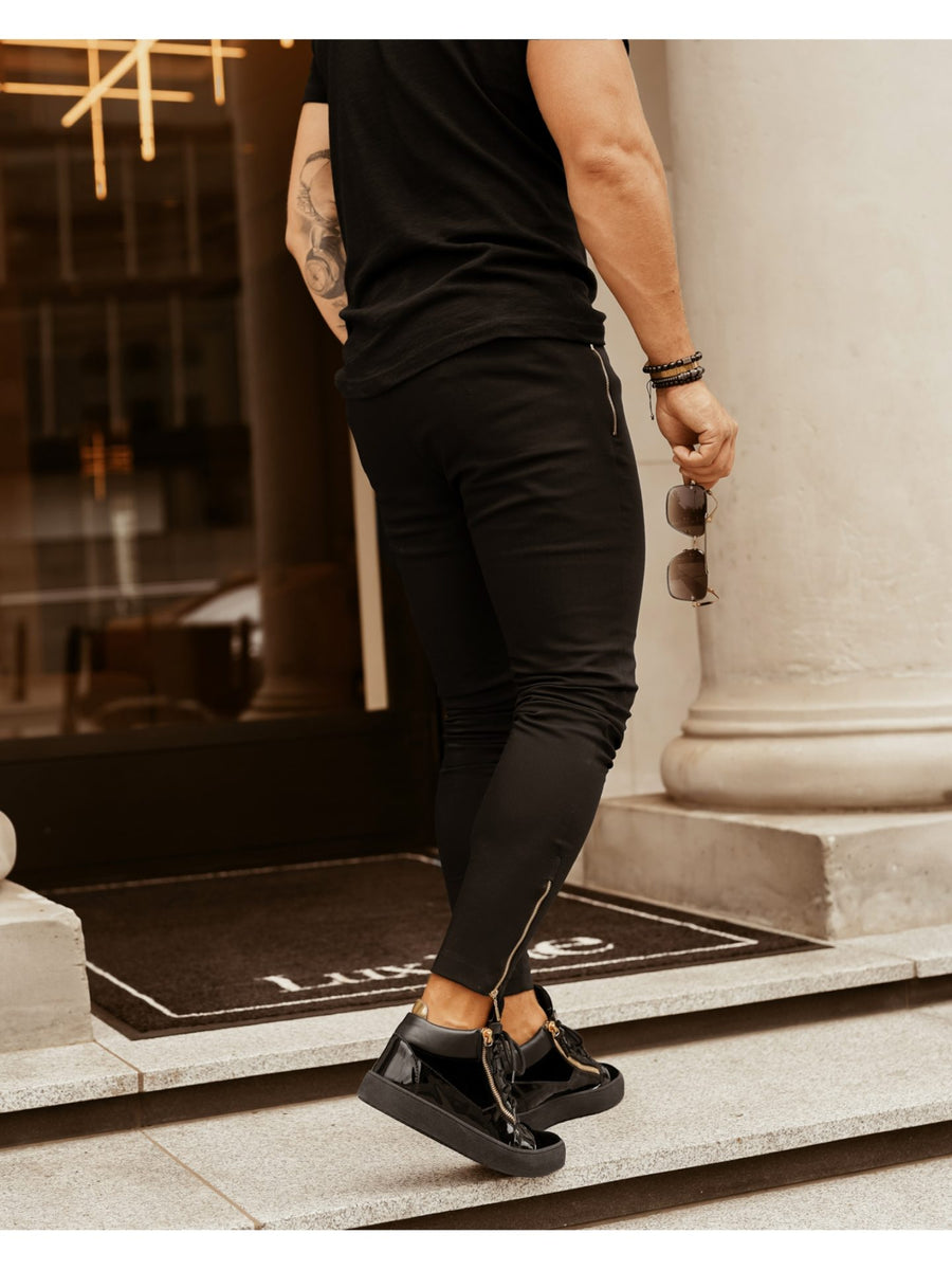 Smart Elegance Ola Voga men's trousers black image 2