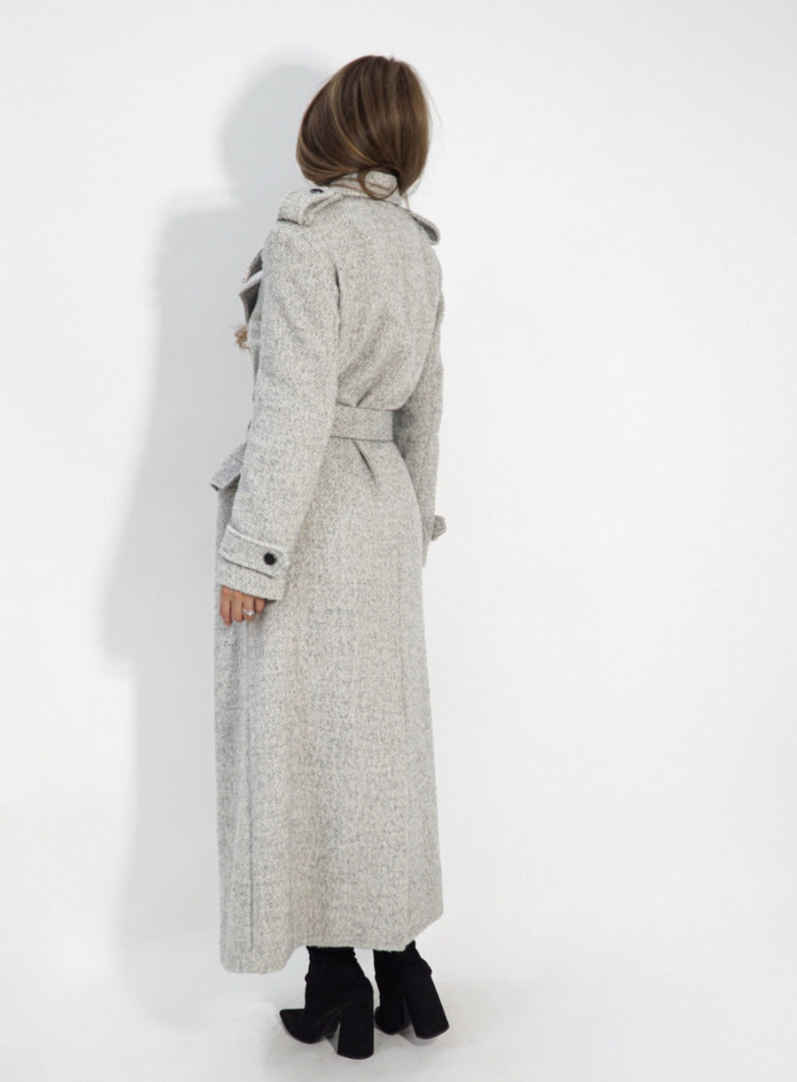 LE LONG Grey Coat image 10