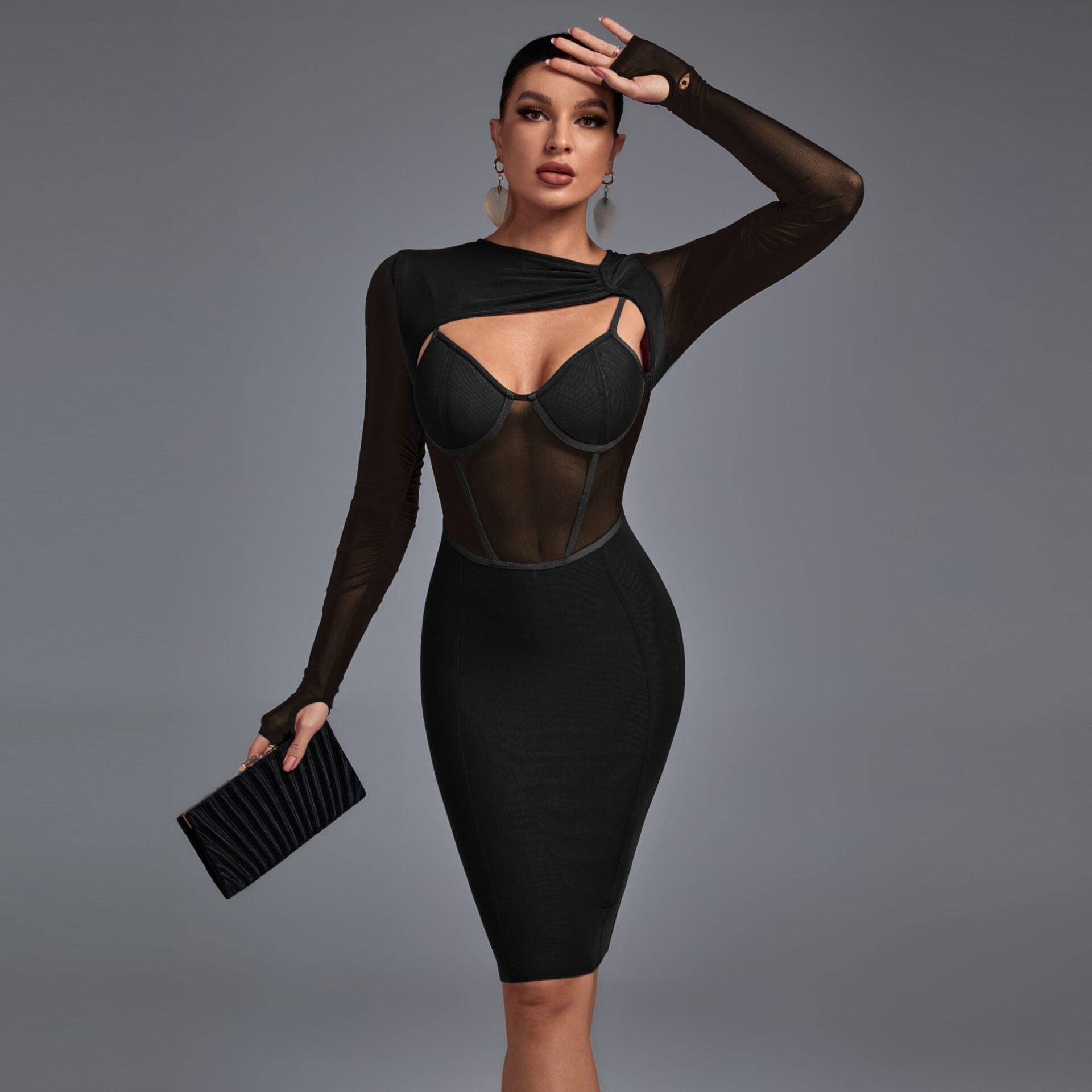 CHASING DREAMS DRESS BLACK image 0