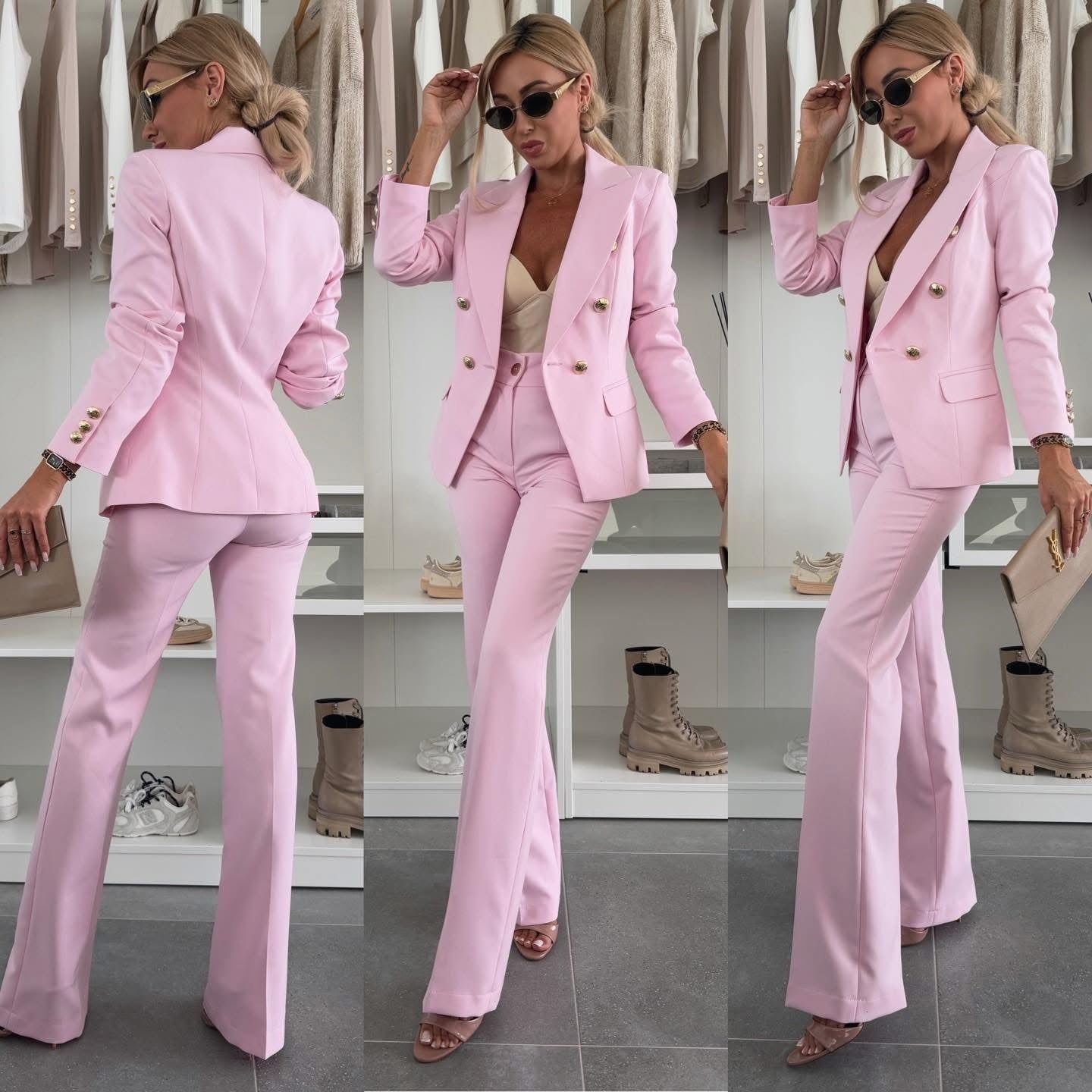 Katthia Elegant Blazer Pink image 1