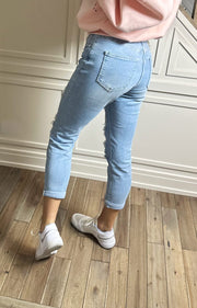 MULLAN BOYFRIEND JEANS LIGHT BLUE image 7