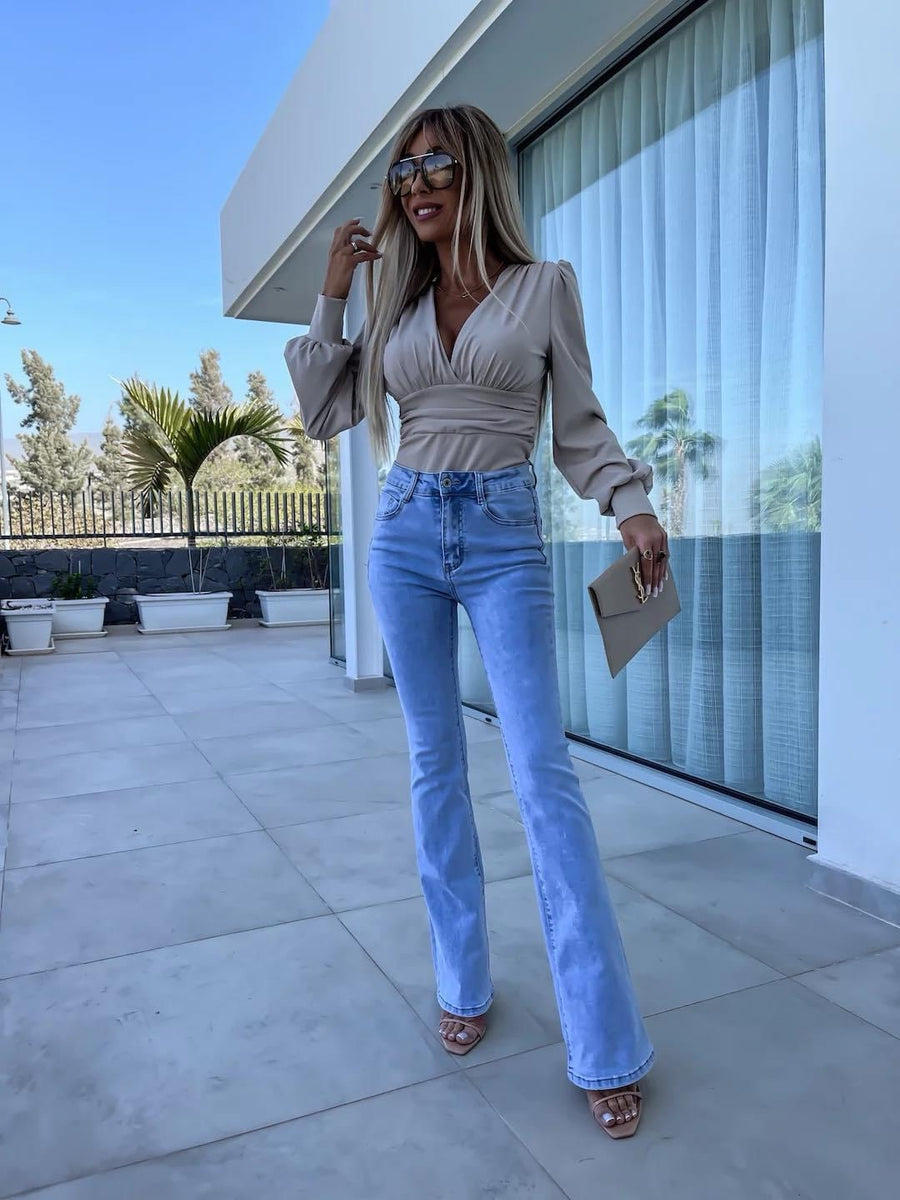 BELOW DENIM PANTS, LIGHT JEANS image 9