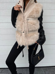 SHOPPING TIME BEIGE VEST image 6