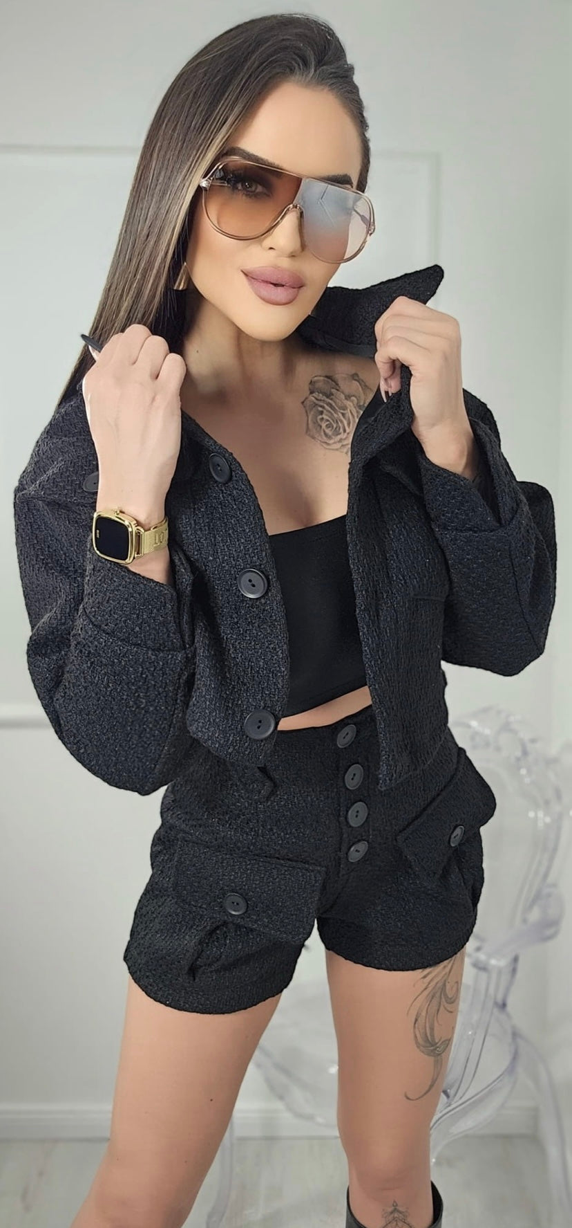 BOSSY BABE SET BLACK image 11