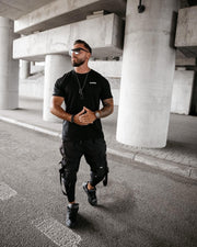 Men's oversize T-shirt SAYER Ola Voga, black image 2