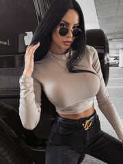 Lulu Ola Voga beige fitted blouse image 2