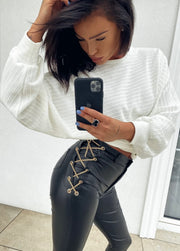 BLACK AGUERO PANTS image 11