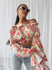 GENTLE OLAVOGA spring bouquet Spanish blouse image 2
