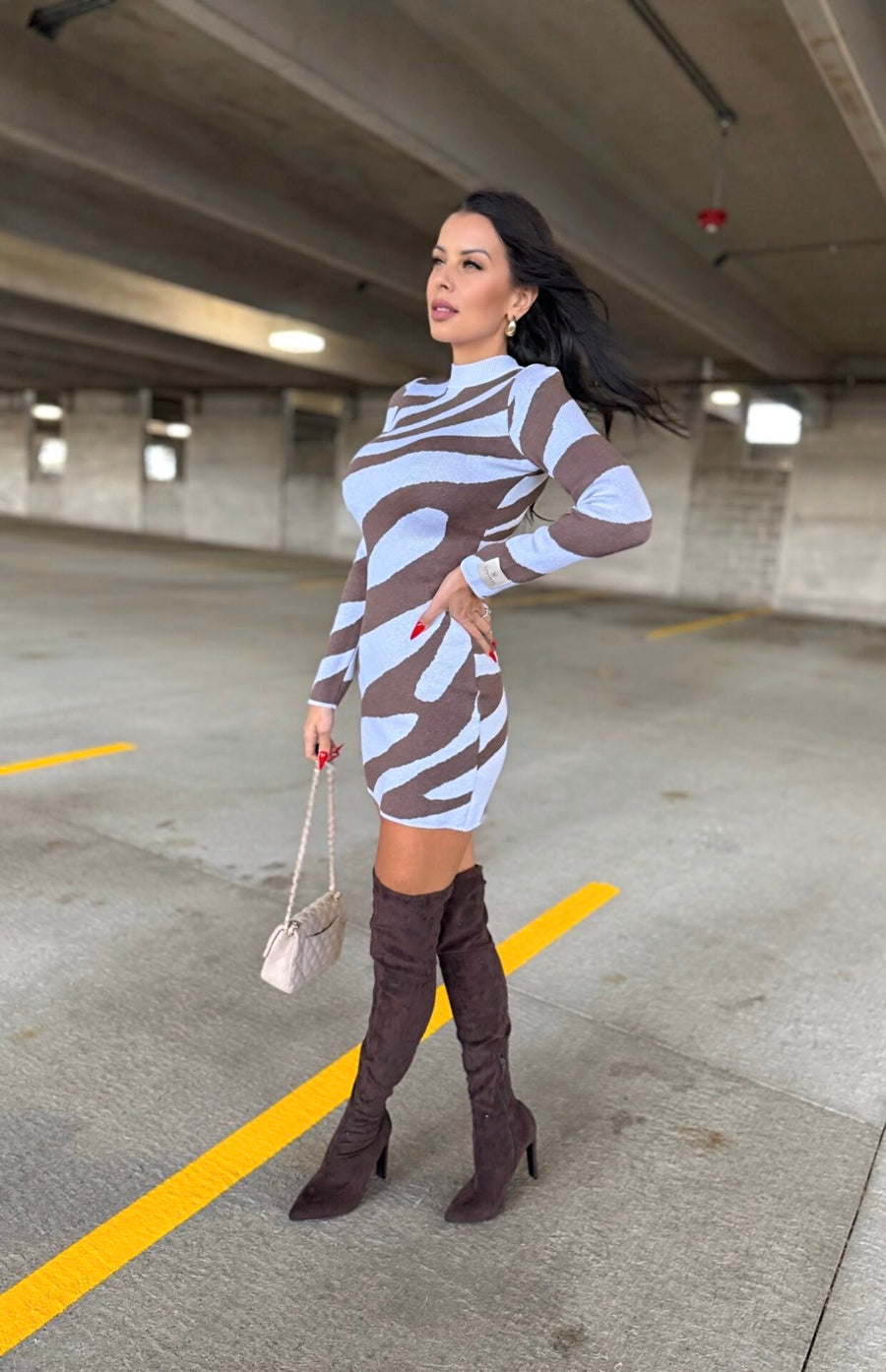 Wild Life chocolate dress image 4