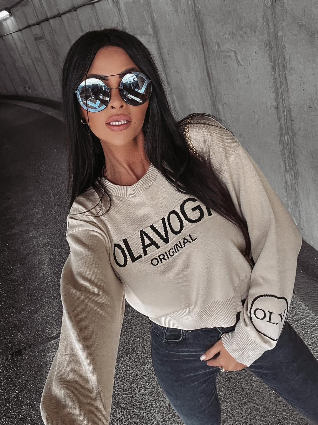 Women's sweater Kasami Ola Voga beige image 0