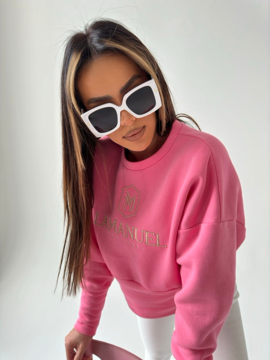 LIFT ME sweatshirt pink image 5
