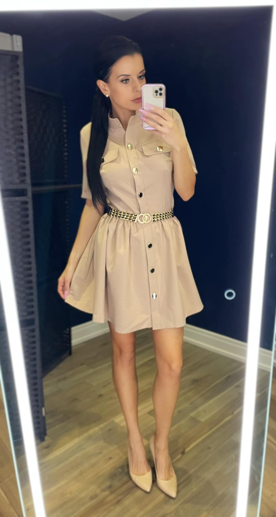 YOUR SOUL ECRU DRESS image 0