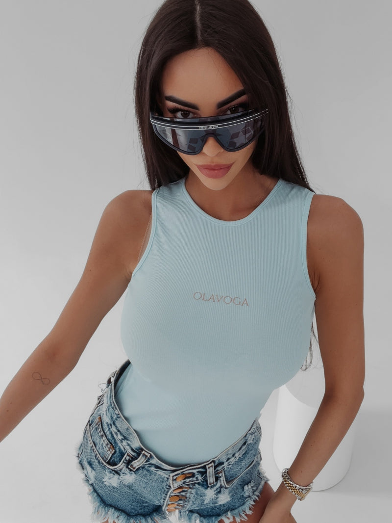 Bibi Ola Voga sleeveless body blue image 2