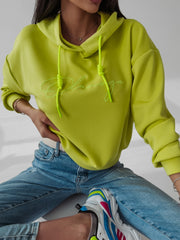 Hoodie Sienna Ola Voga lime green image 2