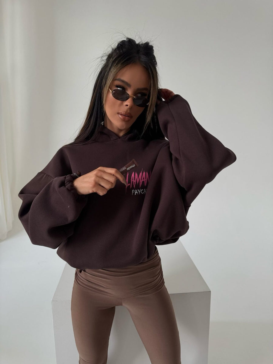 PAYCHECK sweatshirt Chocolate image 9