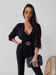 Elegant jumpsuit Heaven Ola Voga black image 12