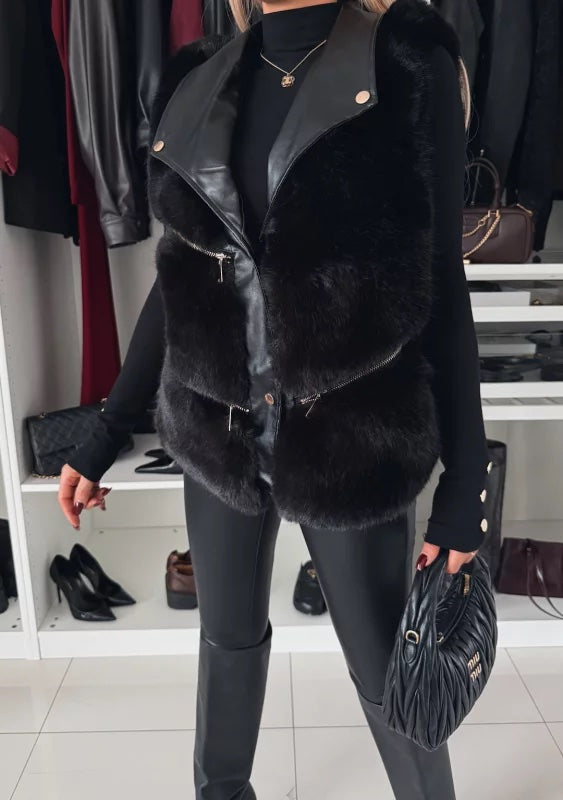 SHOPPING TIME BLACK VEST image 4