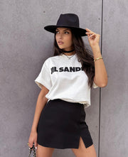 ASTURIO SKIRT-SHORTS BLACK image 8