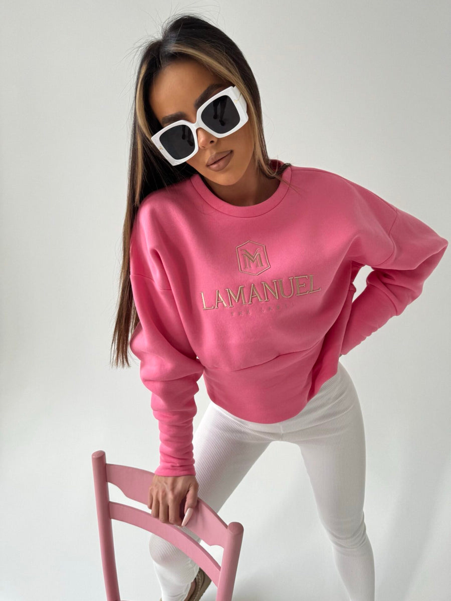 LIFT ME sweatshirt pink image 4