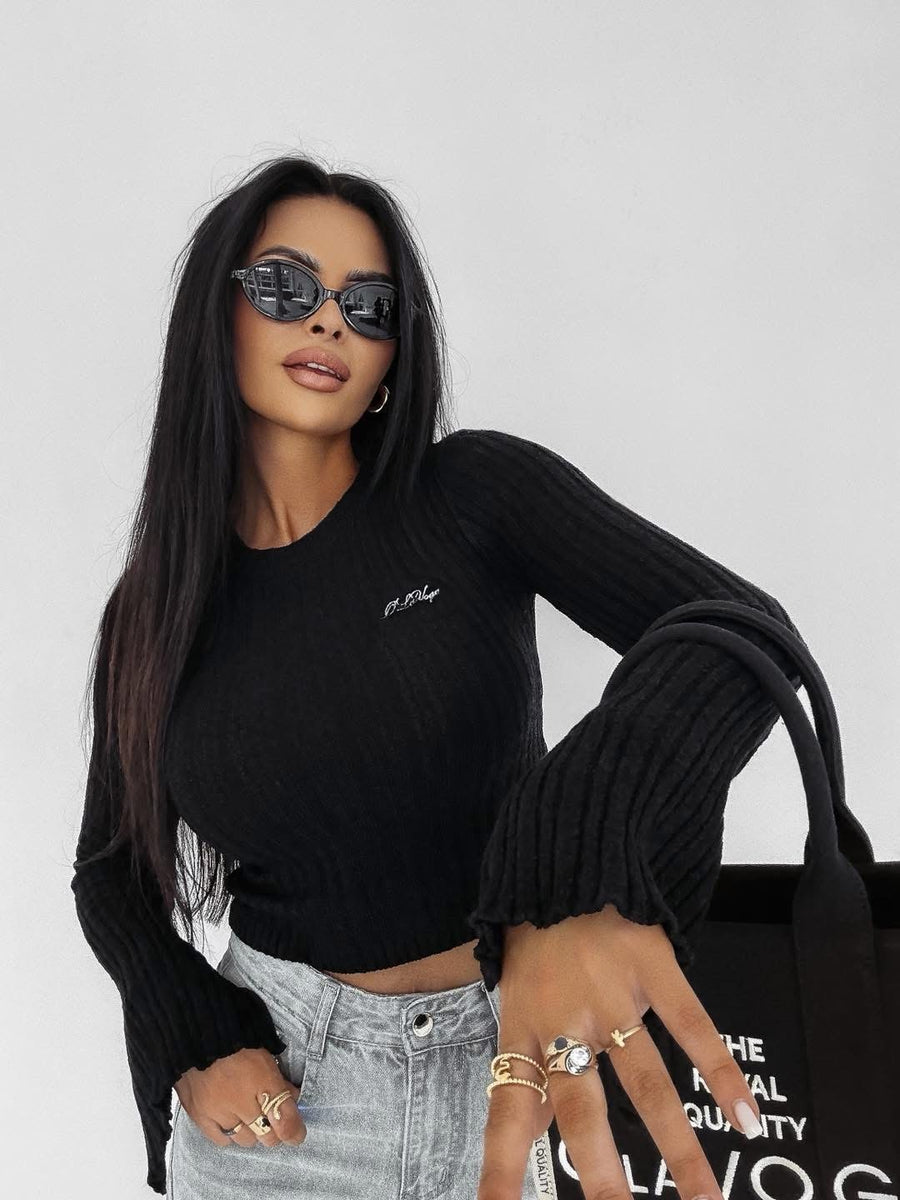 ZIRRA OLAVOGA women's sweater black