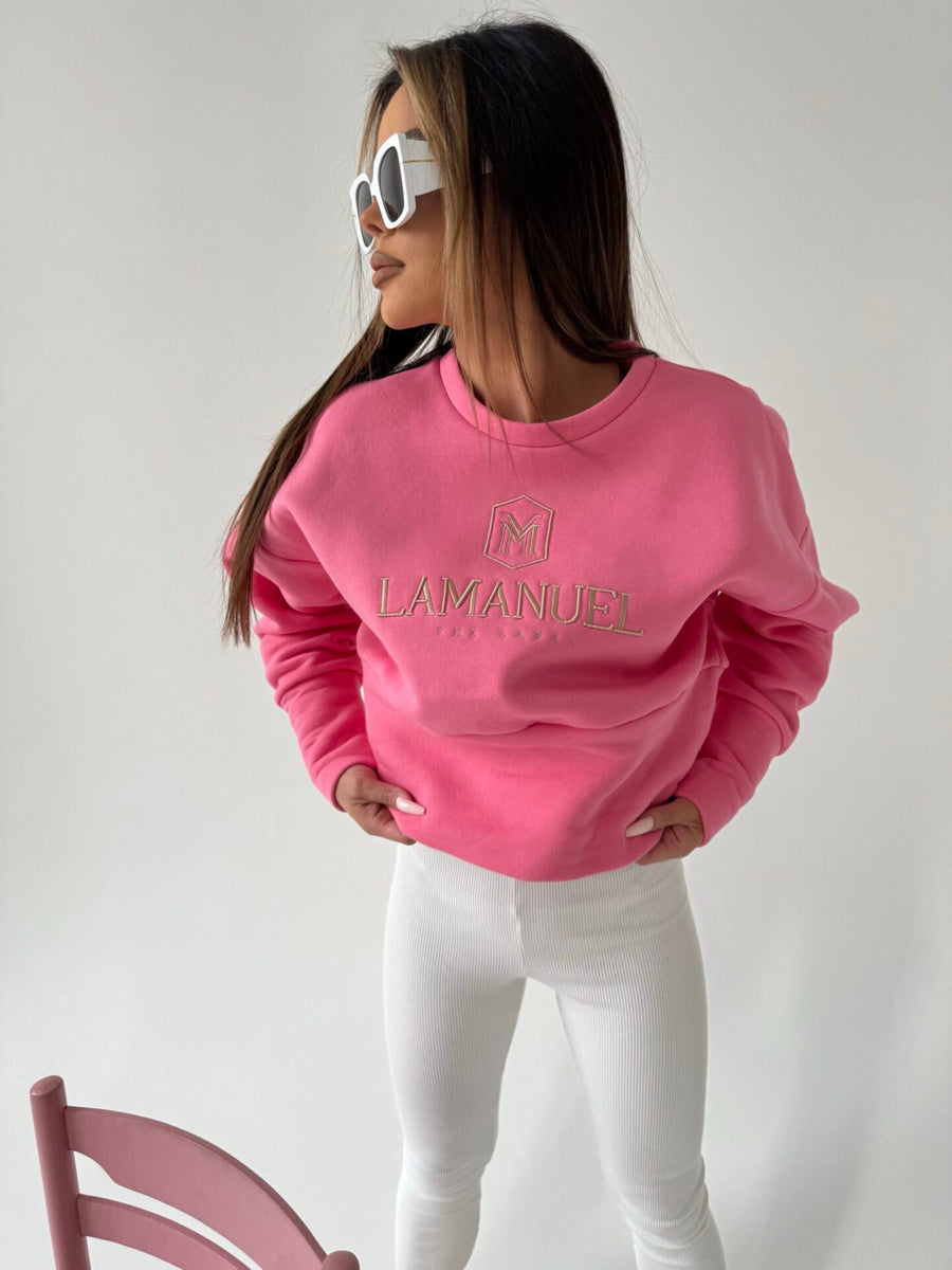 LIFT ME sweatshirt pink image 2