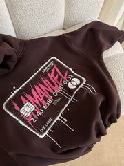 PAYCHECK sweatshirt Chocolate image 2