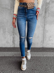 Buena Ola Voga slim fit jeans, blue image 4