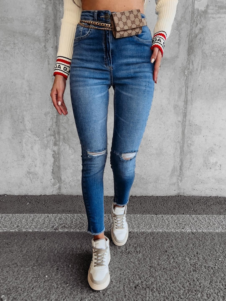 Buena Ola Voga slim fit jeans, blue image 4