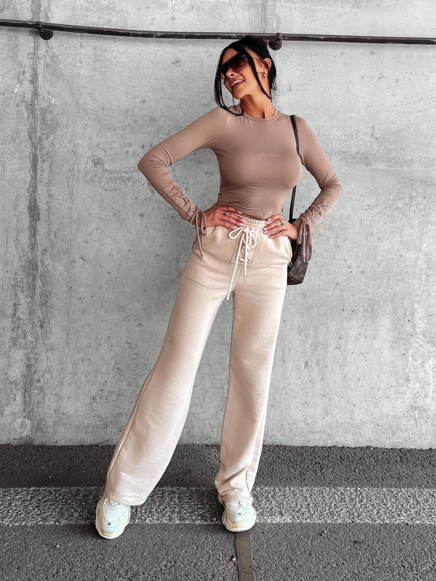 Donia Ola Voga Tie Fit Blouse beige image 1