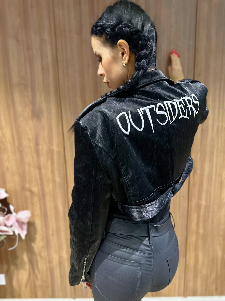 NOBODY BUT YOU CROP JACKET image 8