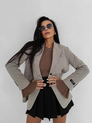ZITAL OLAVOGA women's jacket, dark beige