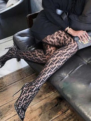 F Logo Tights