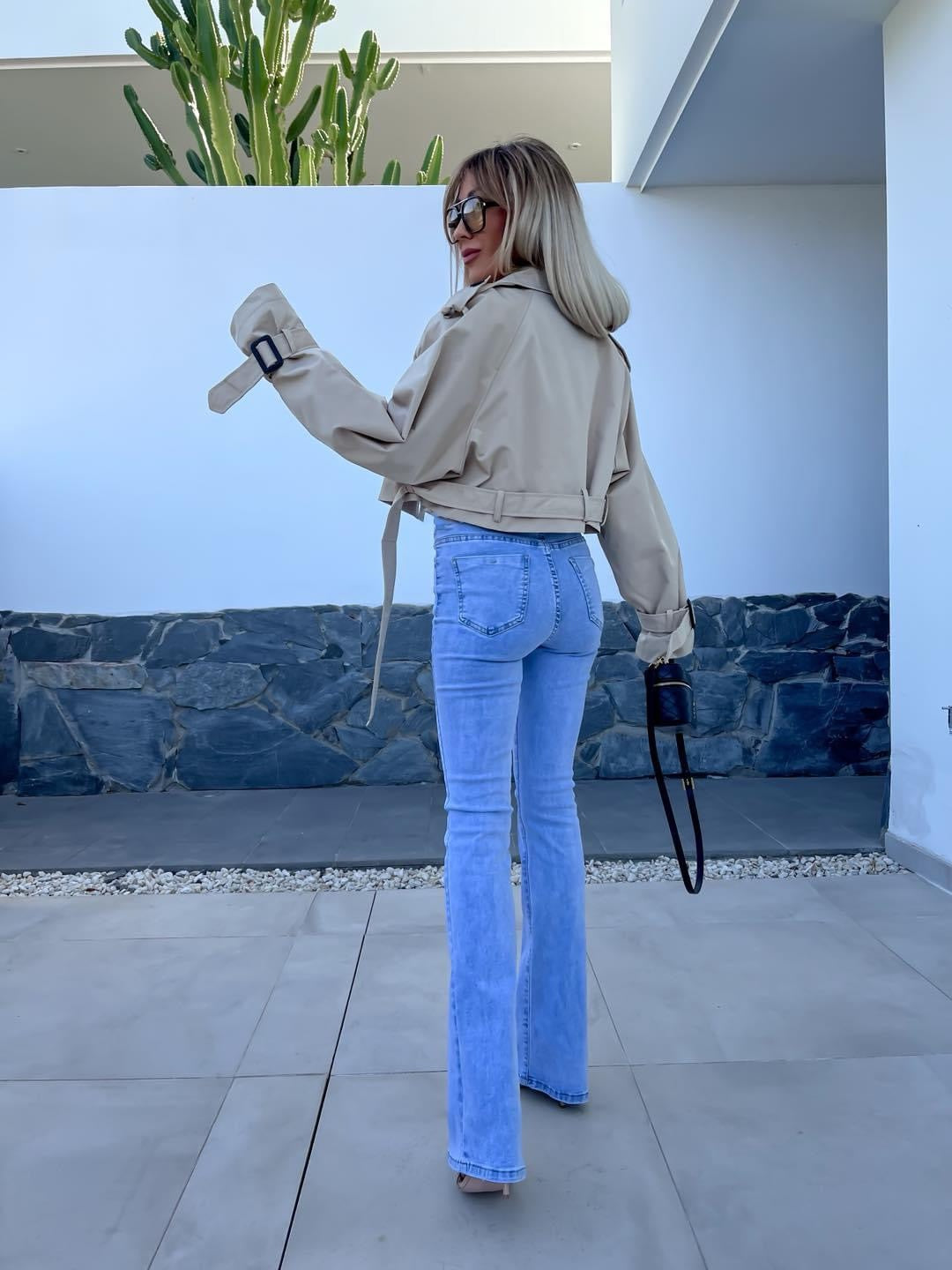 BELOW DENIM PANTS, LIGHT JEANS image 1