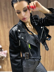 NOBODY BUT YOU CROP JACKET image 7