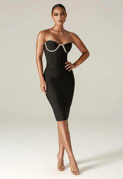 Gaja Elegant Black Dress image 0