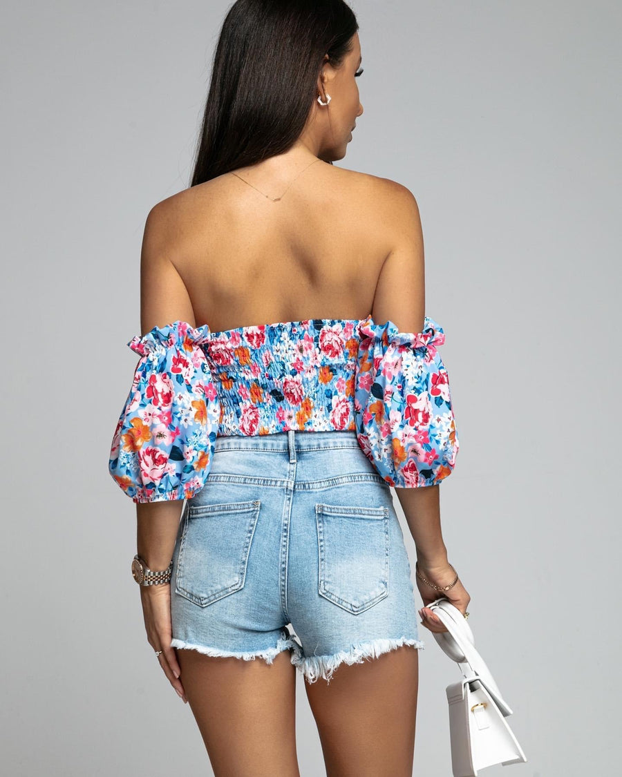 BLUE DYLAN JEANS SHORTS image 6