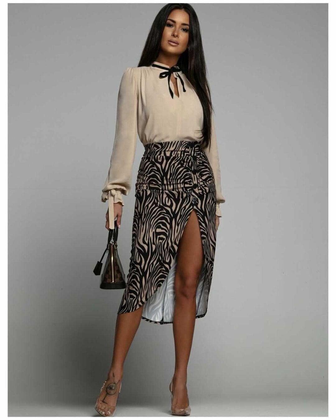 THIRA MIDI SKIRT image 0